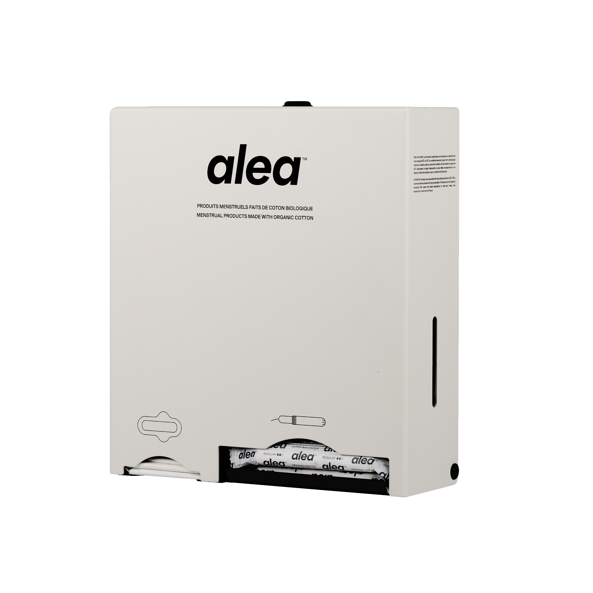 Alea Aluminium Wall Dispenser